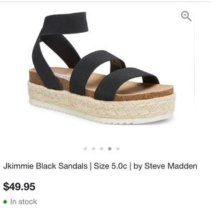 Steve Madden platform sandals